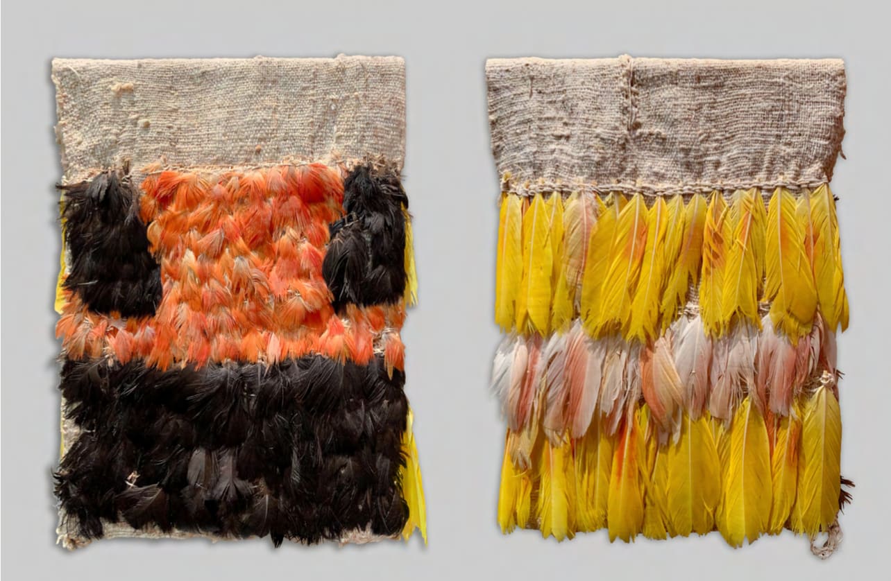 Huari Culture, Feather Mini Tunic, Circa. 800AD