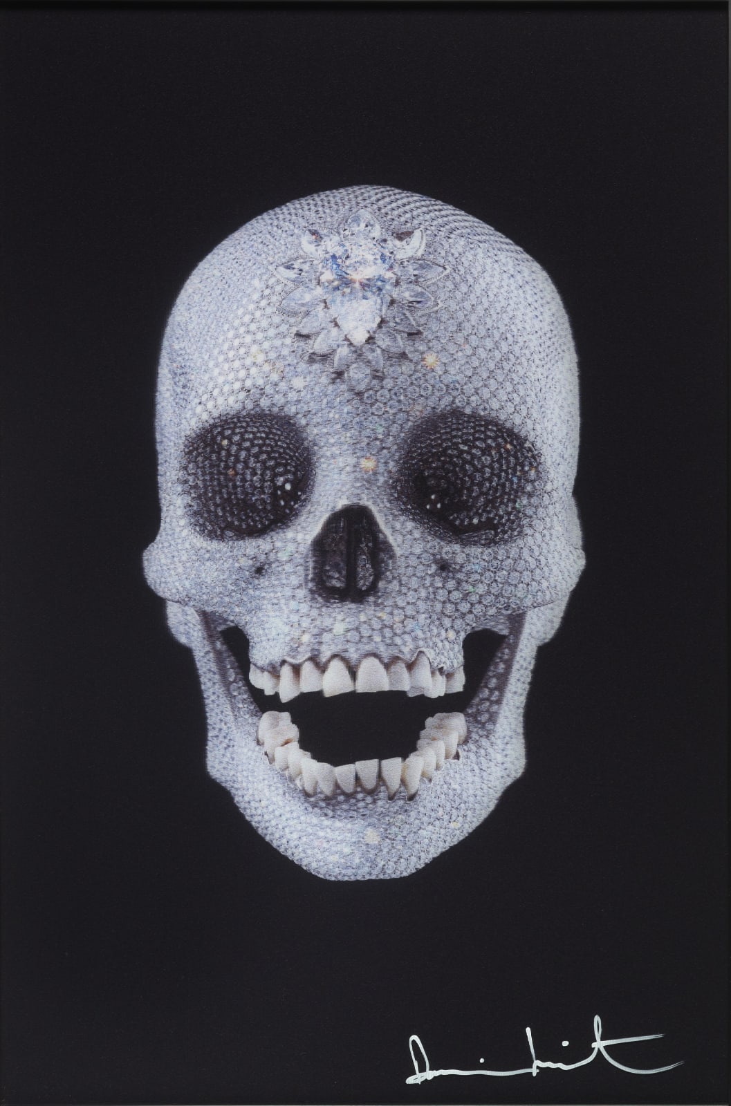 Damien Hirst, For the love of God lenticular (large), 2012