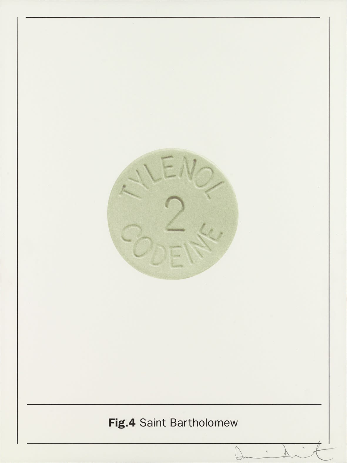 Damien Hirst, Fig.4 Saint Bartholomew, 2005