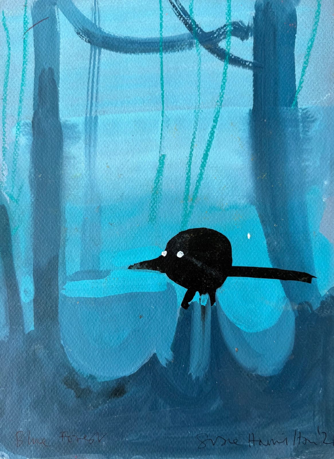 Susie Hamilton, Blue Forest, 2022
