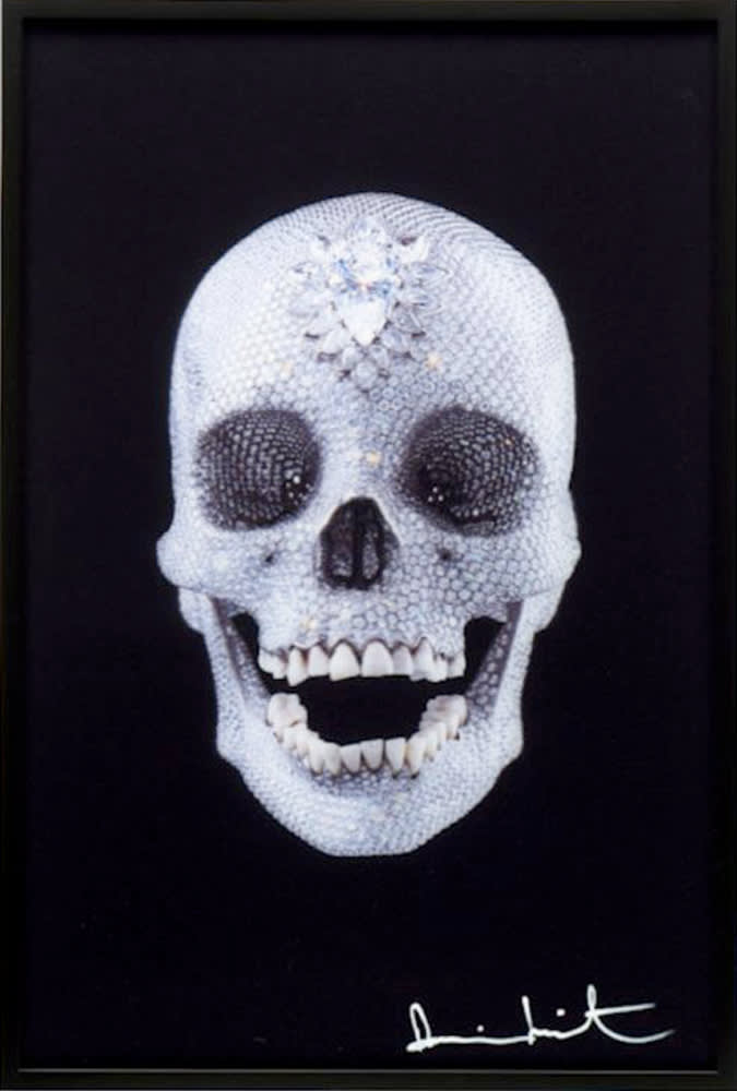Damien Hirst, For the love of God lenticular, 2012