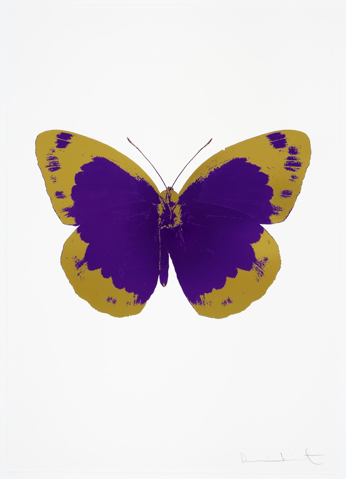Damien Hirst, The Souls II - Imperial Purple/Oriental Gold/Blind Impression, 2010