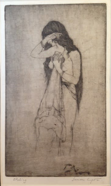 Samarendranath Gupta, Nude, 1920-1930