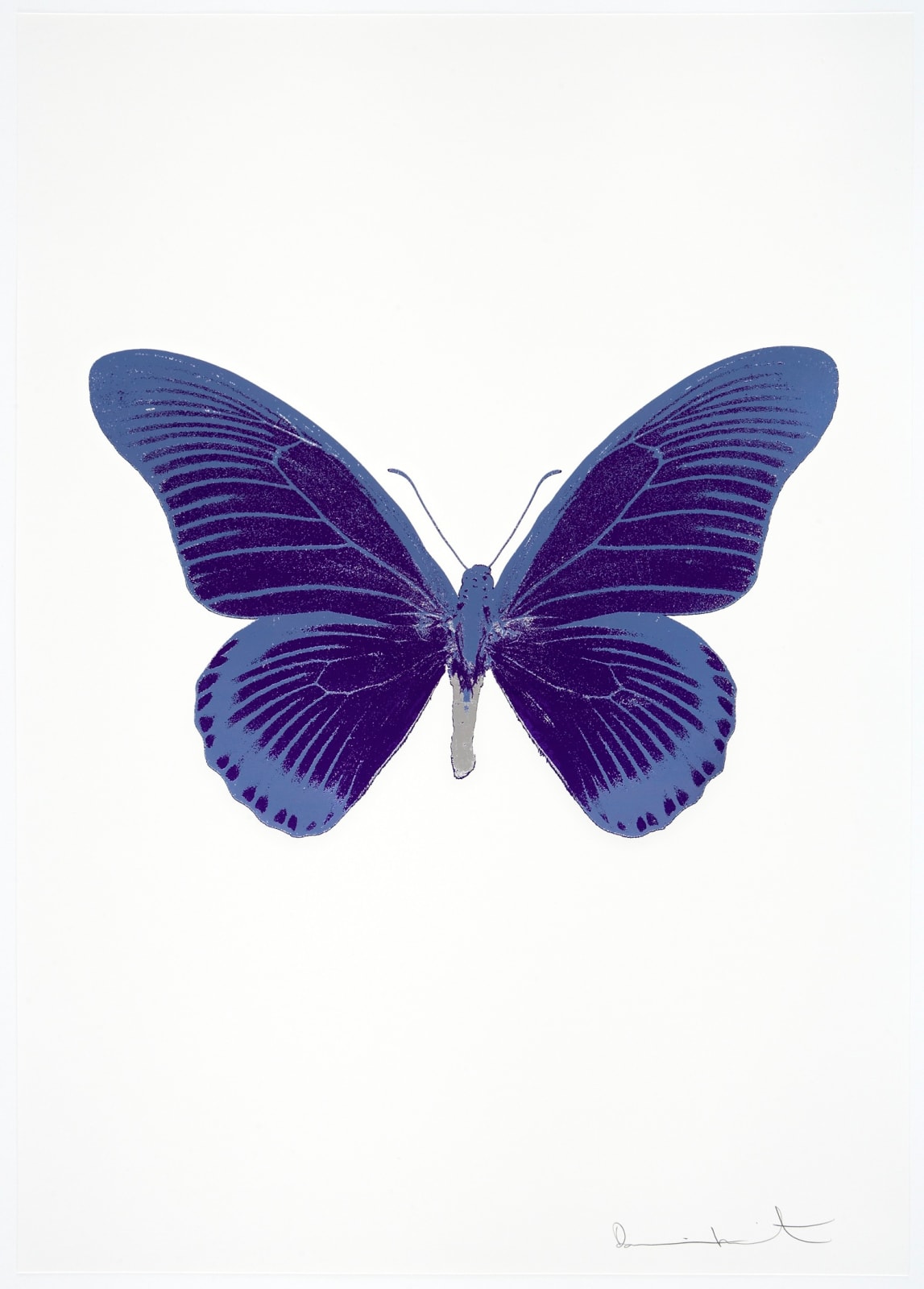 Damien Hirst, The Souls IV - Imperial Purple/Cornflower Blue 