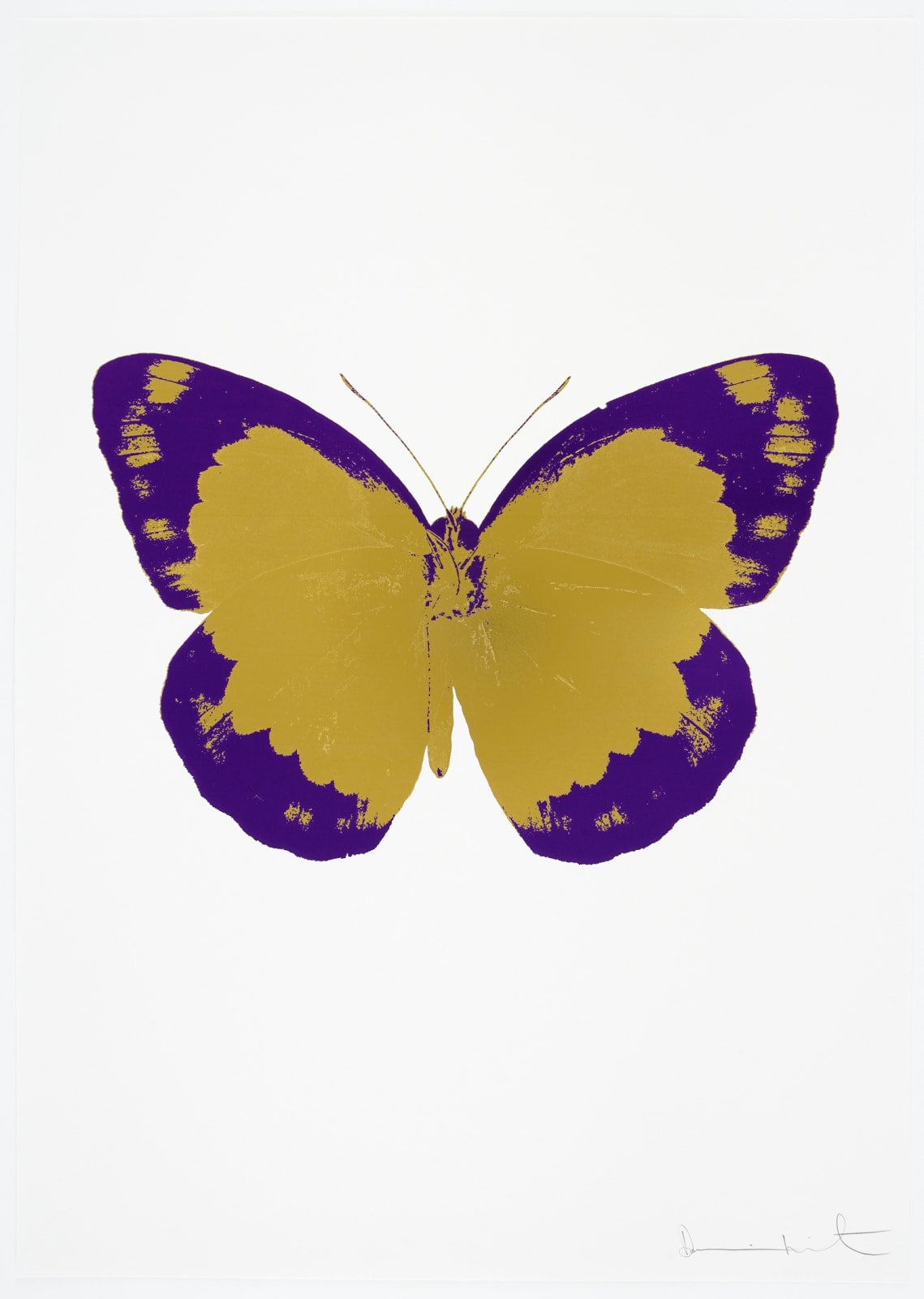 Damien Hirst, The Souls II - Oriental Gold/Imperial Purple/Blind Impression, 2010