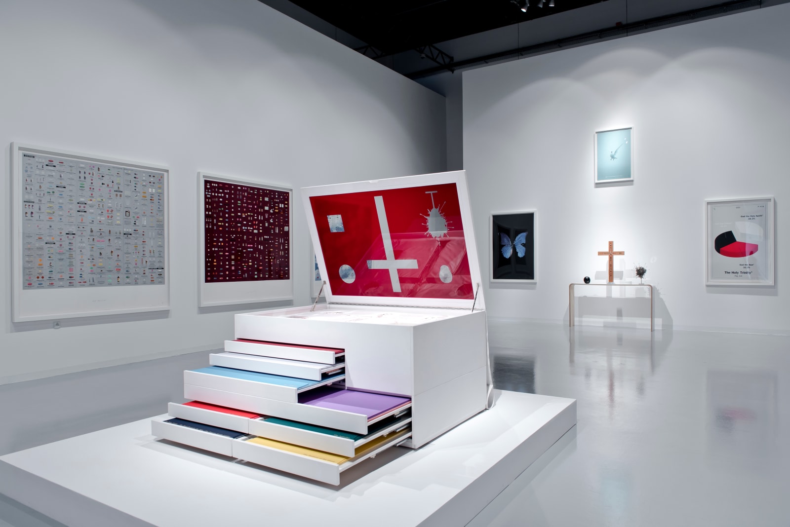 Damien Hirst, New Religion (Wine), 2005