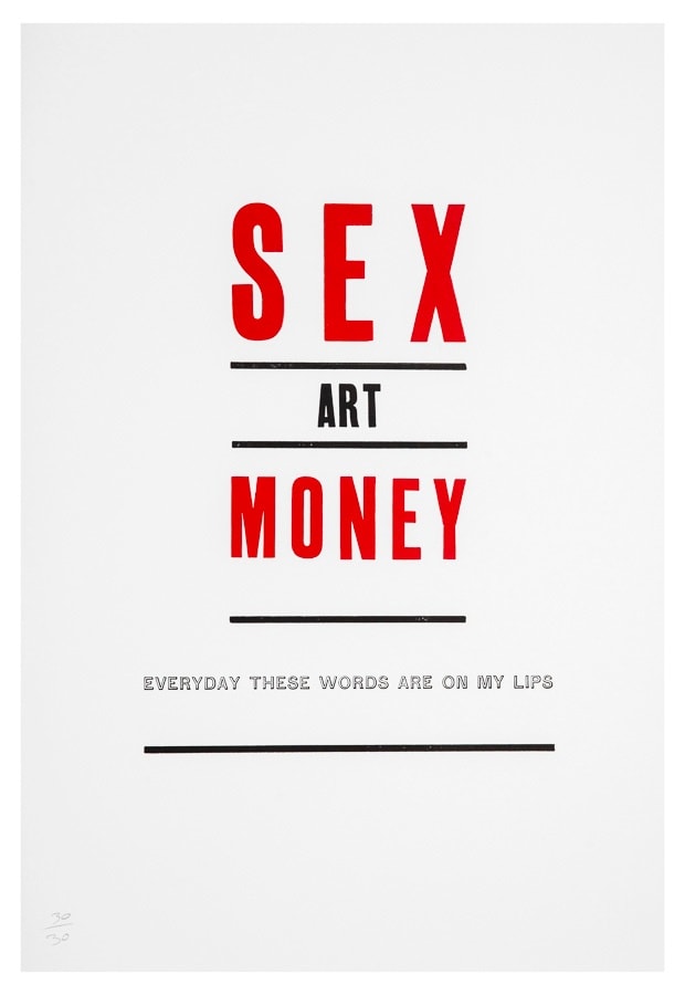 Darren Coffield and Graham Bignell, FN Sex Art Money, 2013
