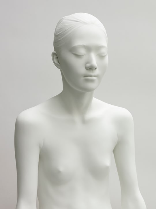 Don Brown, Yoko X. Sitting (facing left), 2015