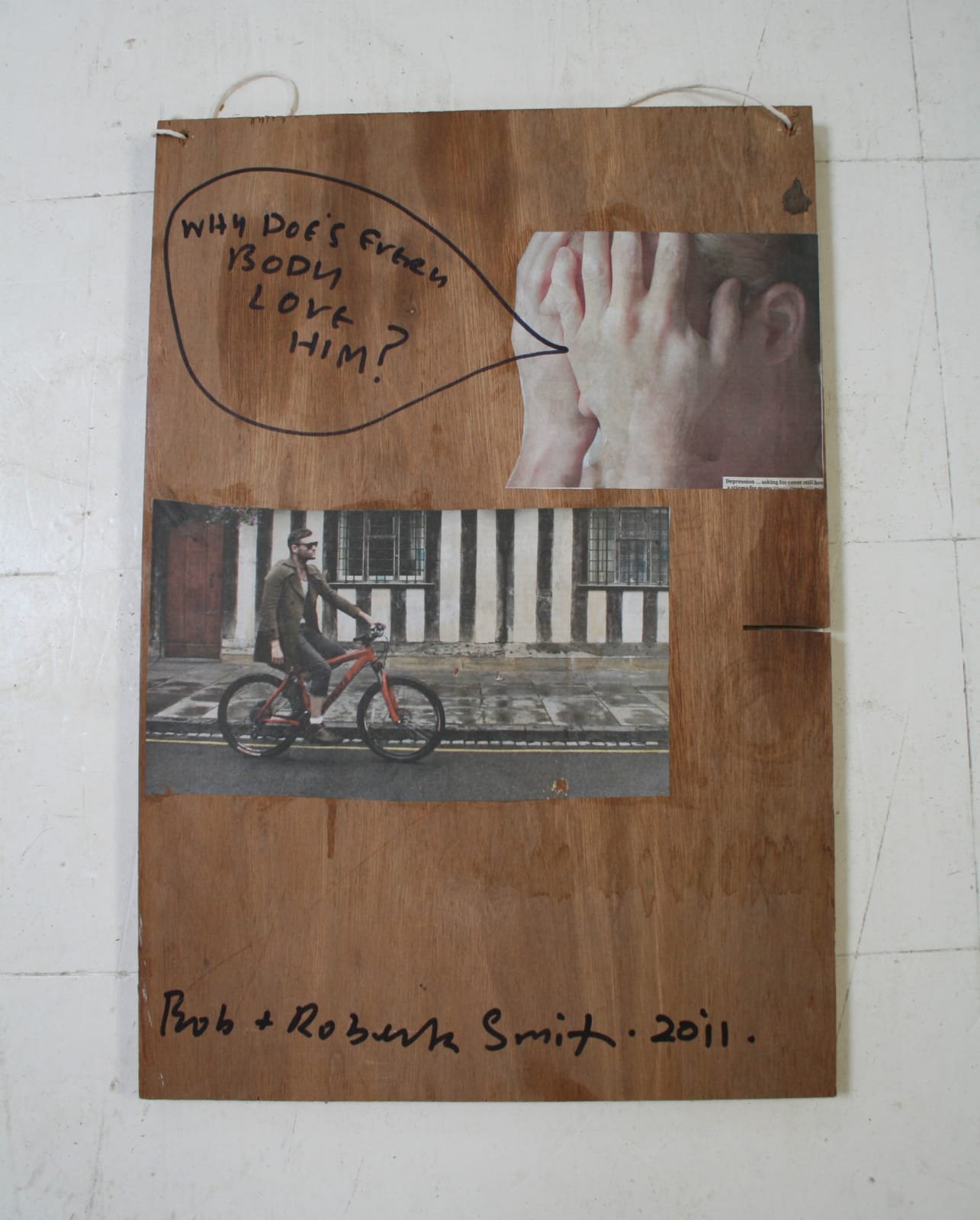 Bob & Roberta Smith, Constructive Criticism, 2011