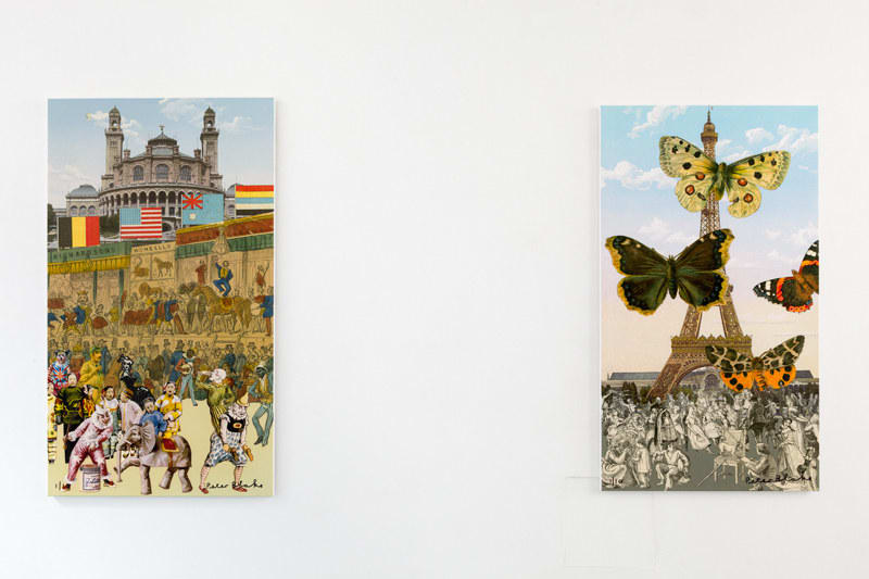 Peter Blake, Paris- Butterflies I, 2013