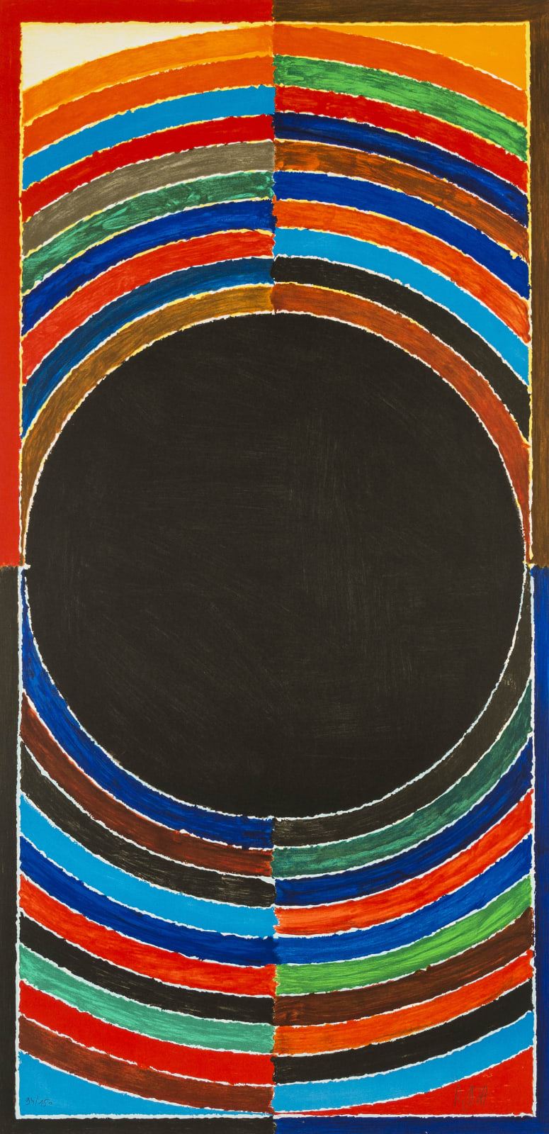 S H Raza, Untitled, 2008