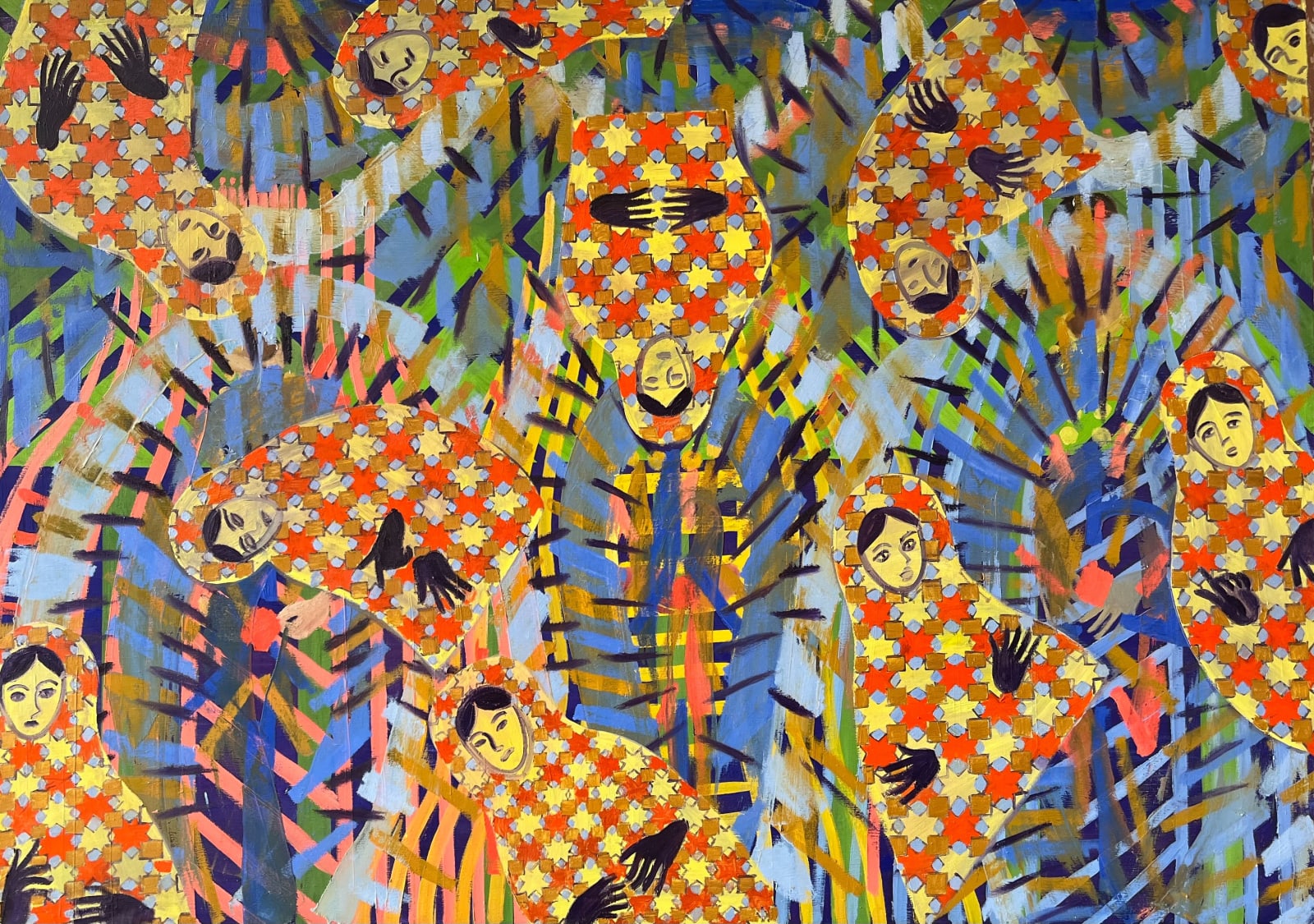 Rachid Bouhamidi, The Brides in Ecstasy , 2020