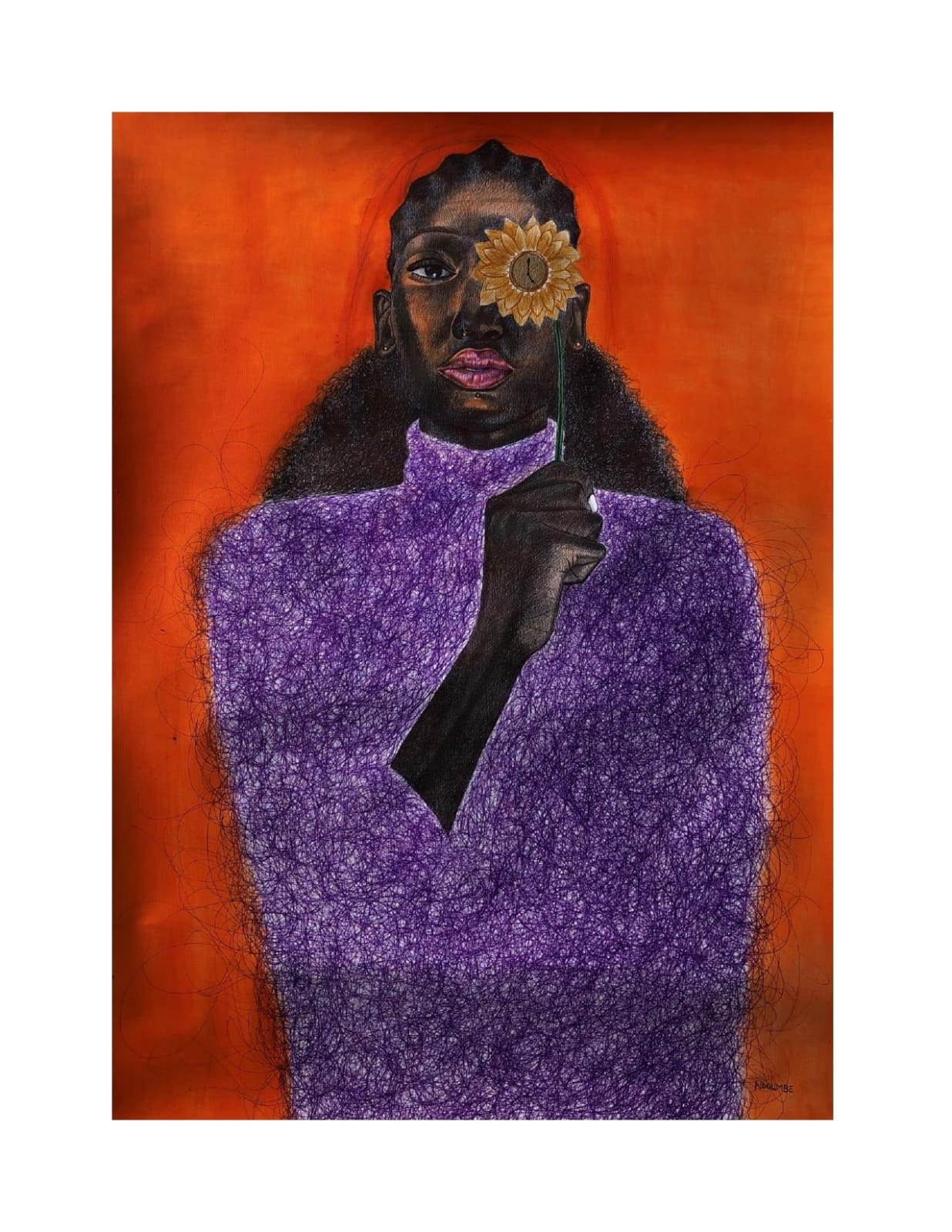 Armand Ndoumbe, Sunflower 2 , 2022