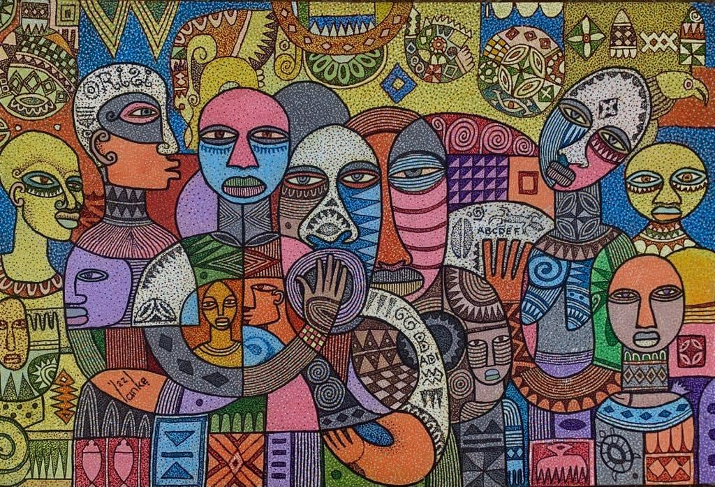 Silas Adeoye, Out of the Abundance of the heart, 2022