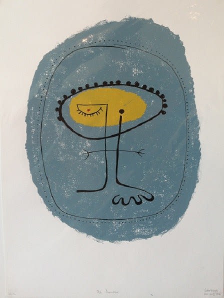 Victor Ekpuk, The dancer, 2006