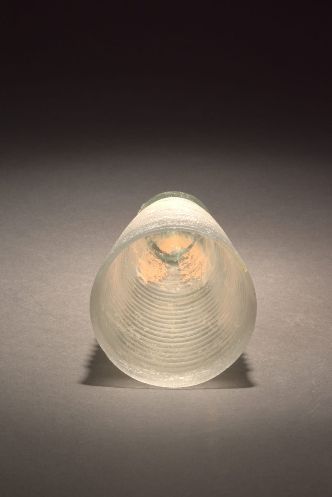 Achaemenid Glass Rython with Head of Ram, Achaemenid Glass Rython with Head of Ram, Ca. 500-400 BC