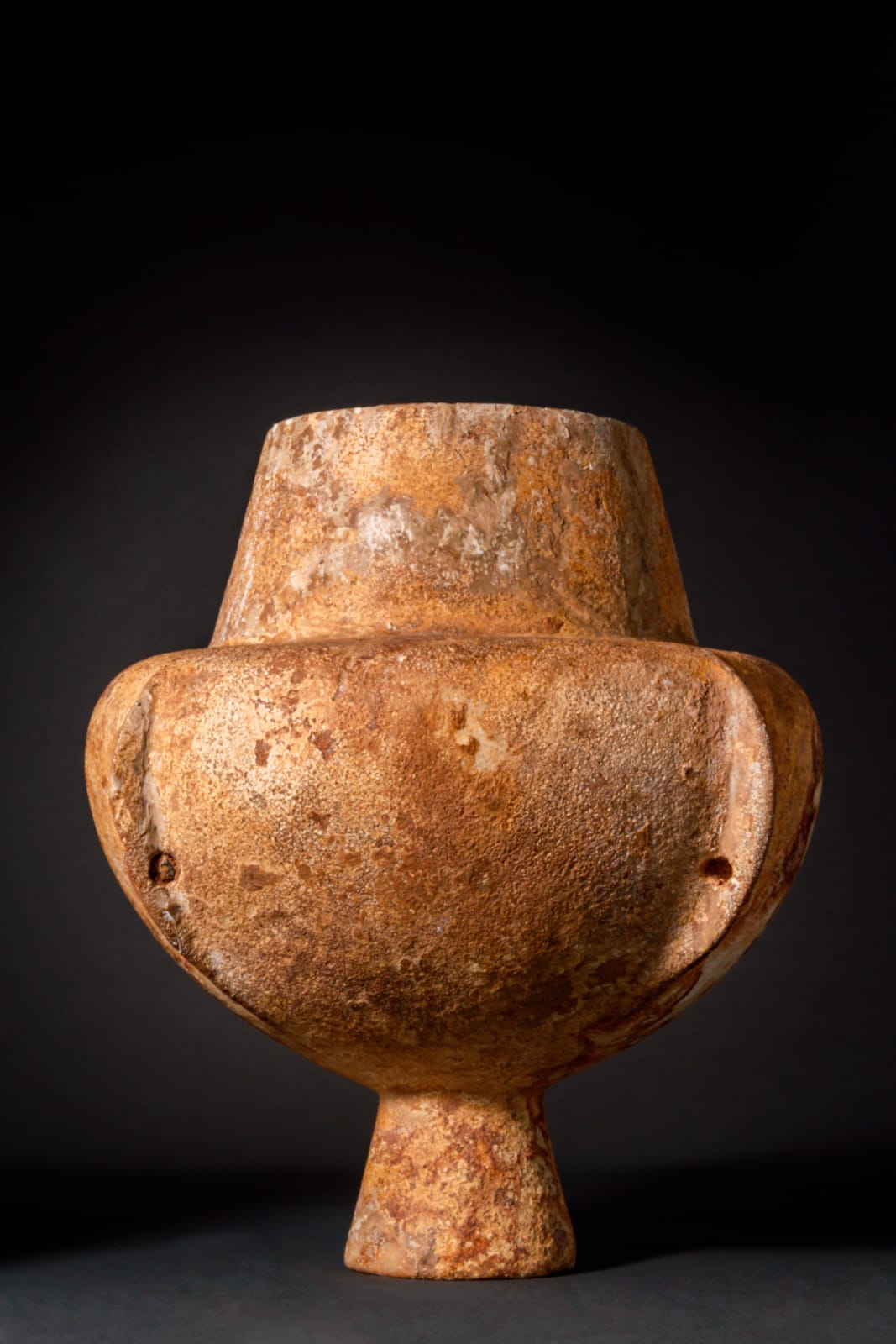A Large Cycladic Marble Kandila, Circa, 3000-2800 BC