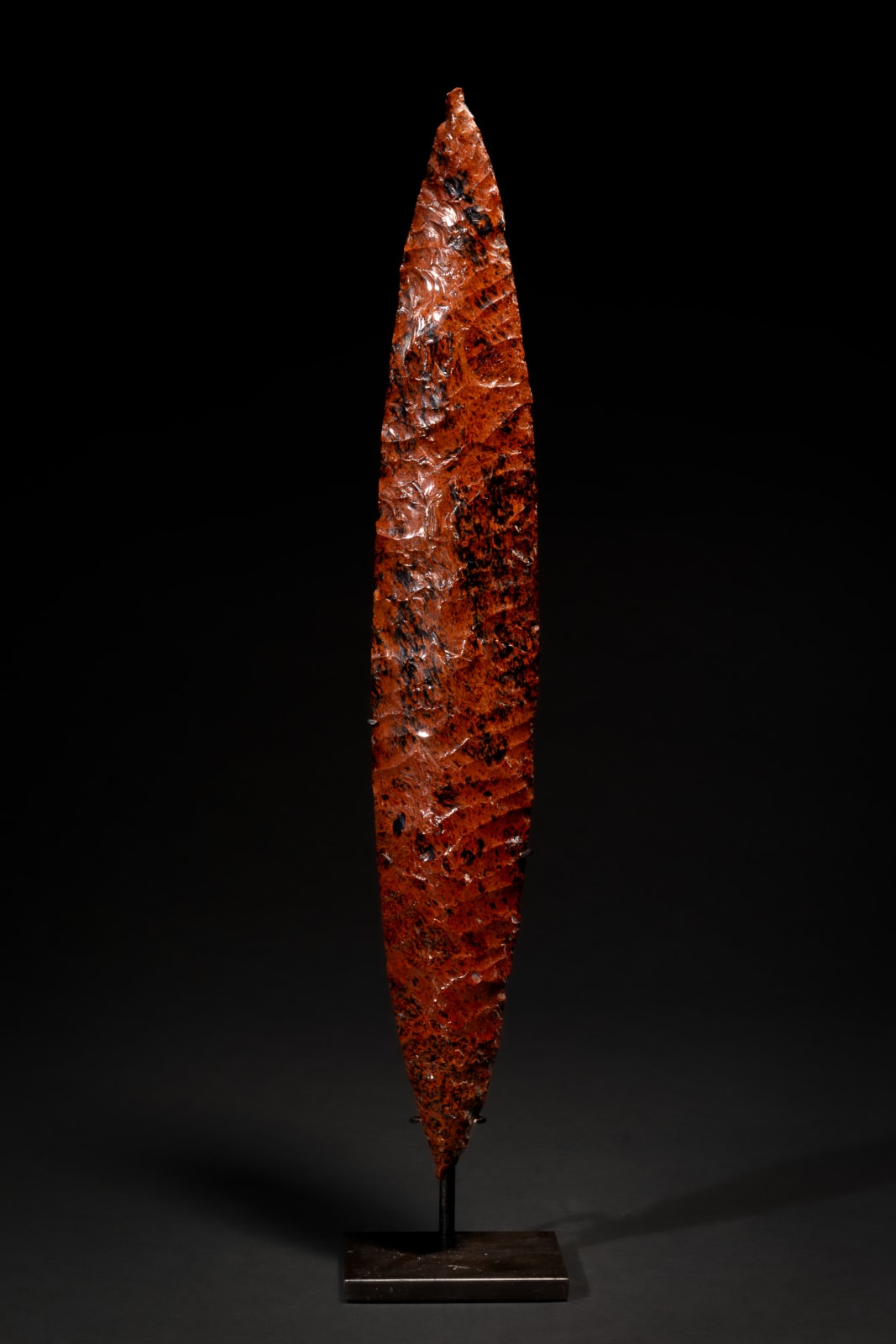 Aztec Flint Ritual Knife, Ca. AD 1200 - 1520
