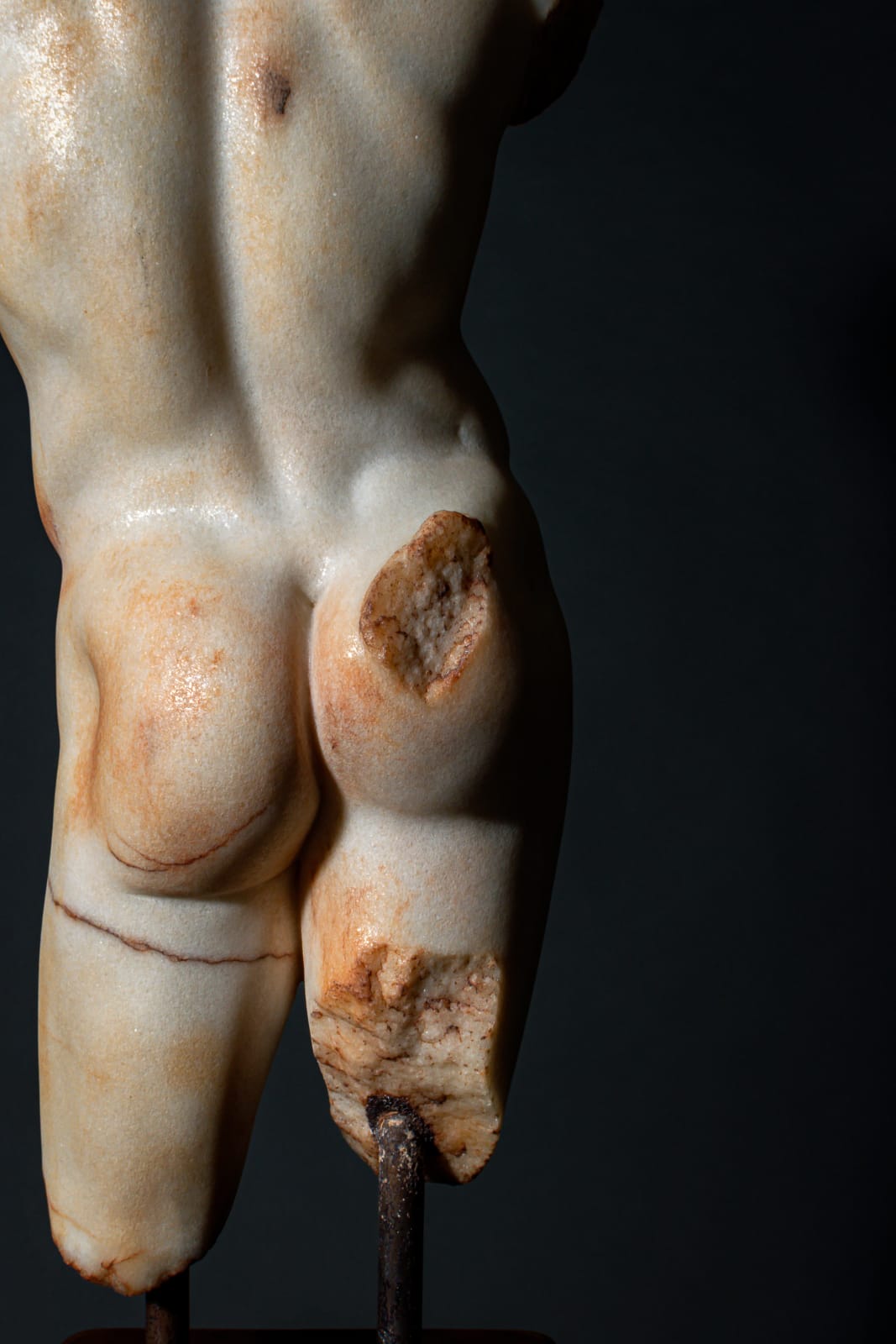 Roman Marble Statue of an Athlete, Roman Marble Statue of an Athlete, Circa 100BC - AD100