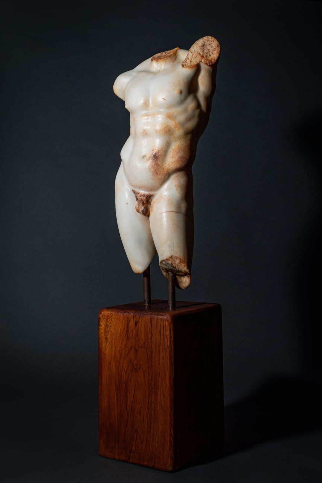 Roman Marble Statue of an Athlete, Roman Marble Statue of an Athlete, Circa 100BC - AD100