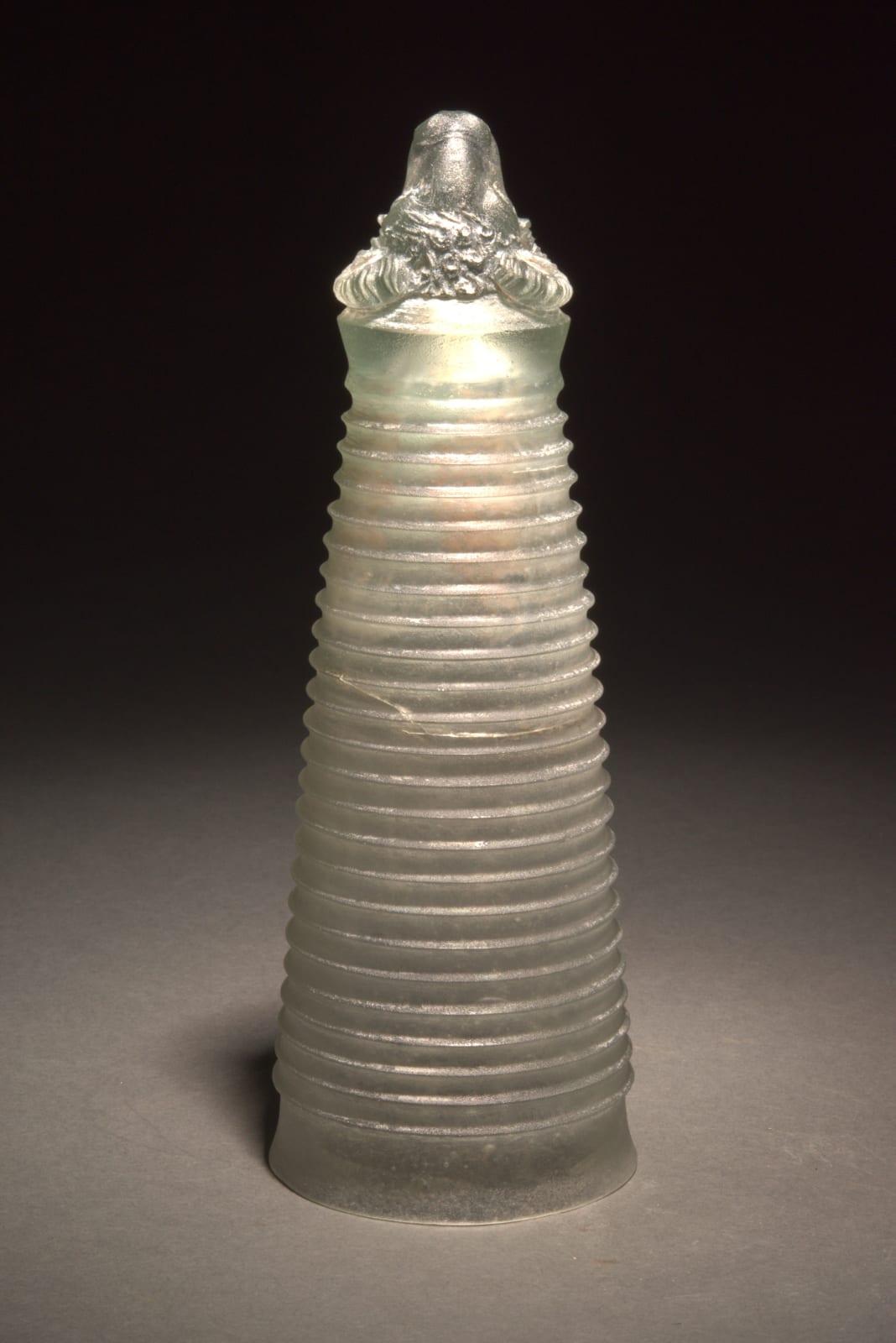 Achaemenid Glass Rython with Head of Ram, Achaemenid Glass Rython with Head of Ram, Ca. 500-400 BC