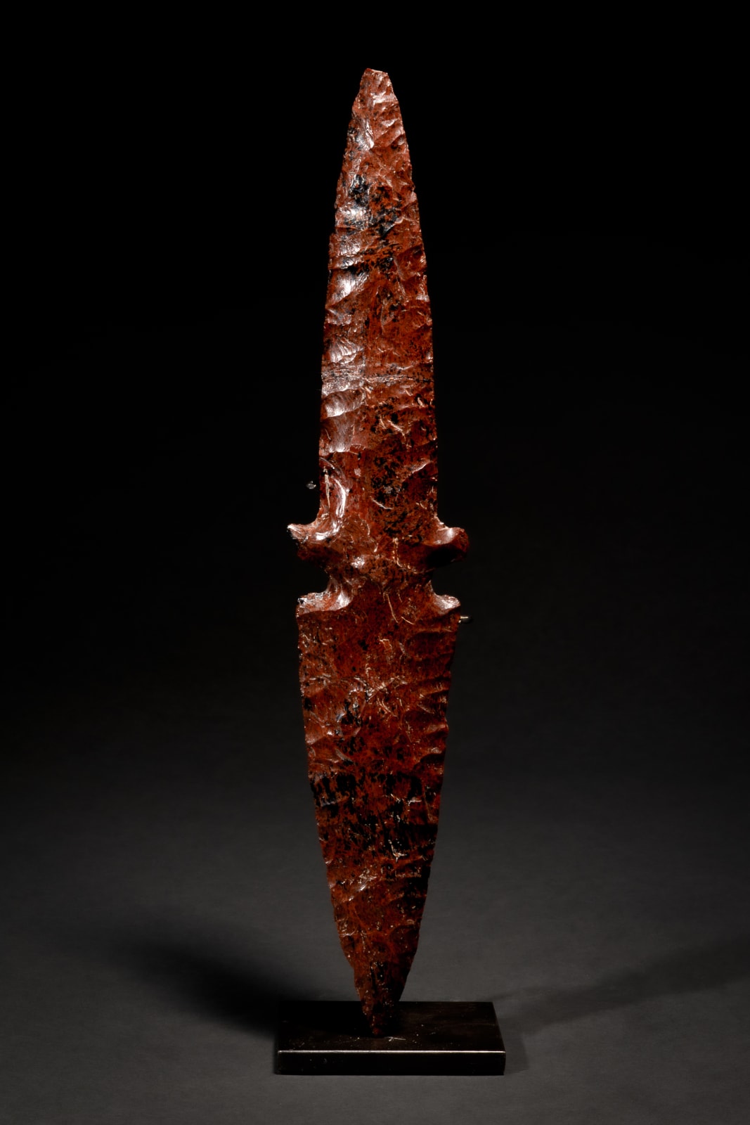 Aztec Flint Ritual Knife, Ca. AD 1200 - 1520