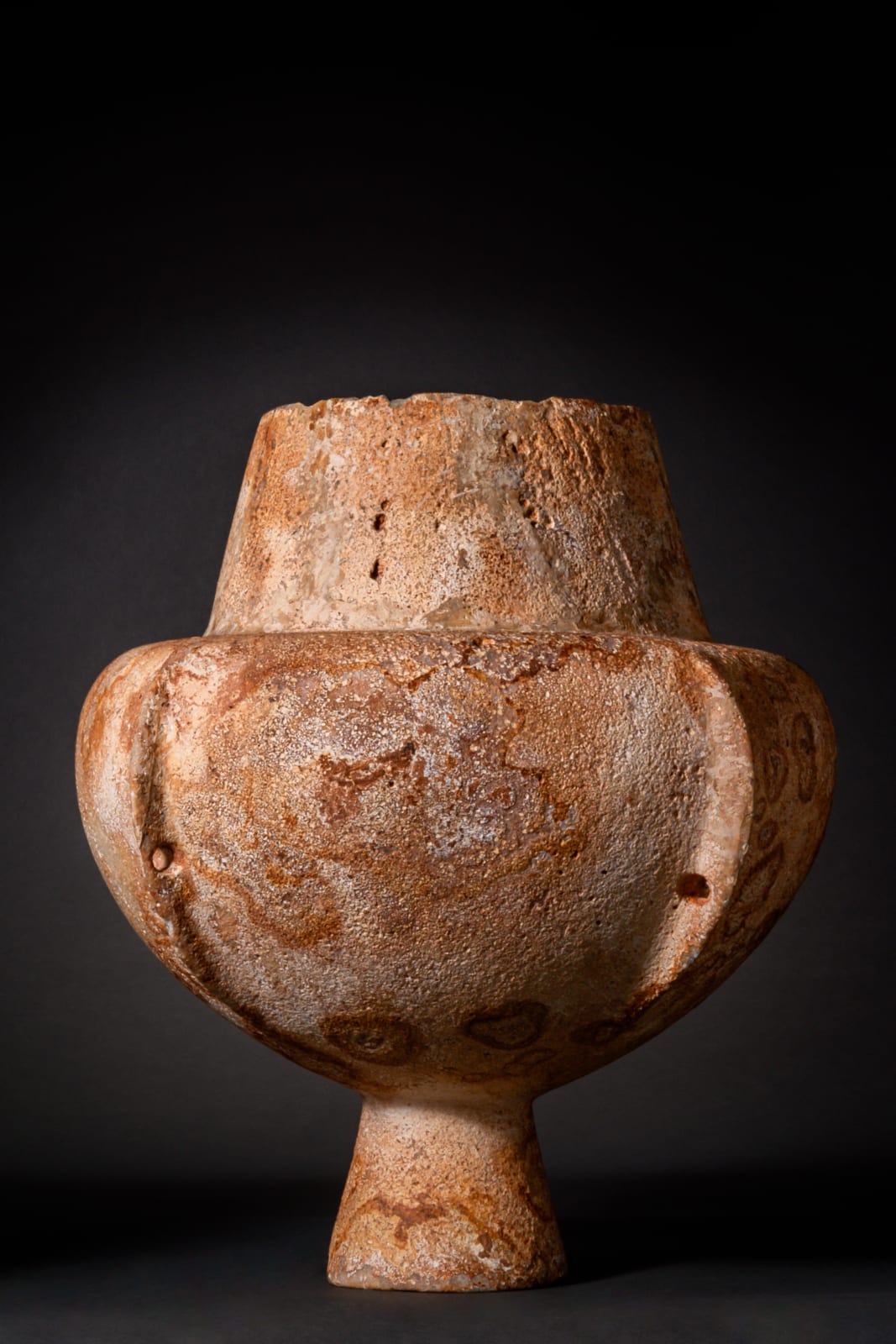 A Large Cycladic Marble Kandila, Circa, 3000-2800 BC