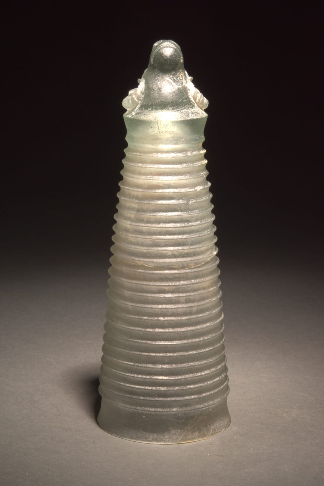 Achaemenid Glass Rython with Head of Ram, Achaemenid Glass Rython with Head of Ram, Ca. 500-400 BC