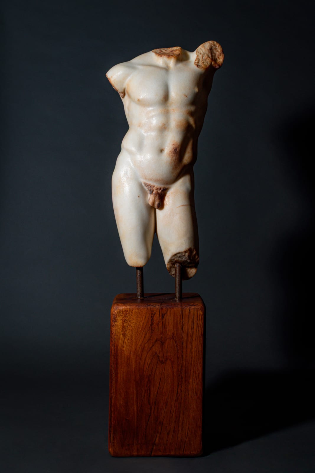 Roman Marble Statue of an Athlete, Roman Marble Statue of an Athlete, Circa 100BC - AD100