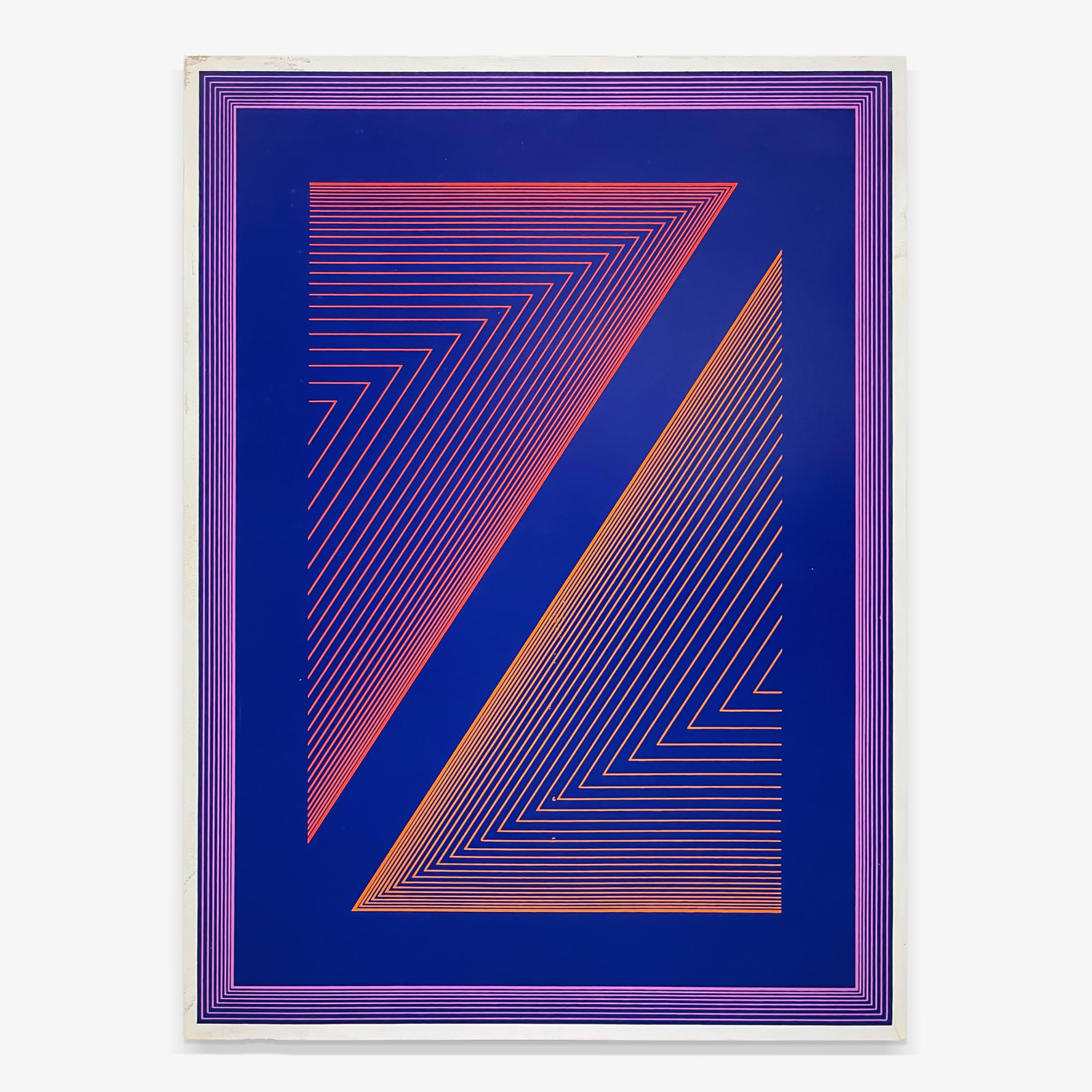 Richard Anuszkiewicz, Reflections VI - Deep Blue, 1979