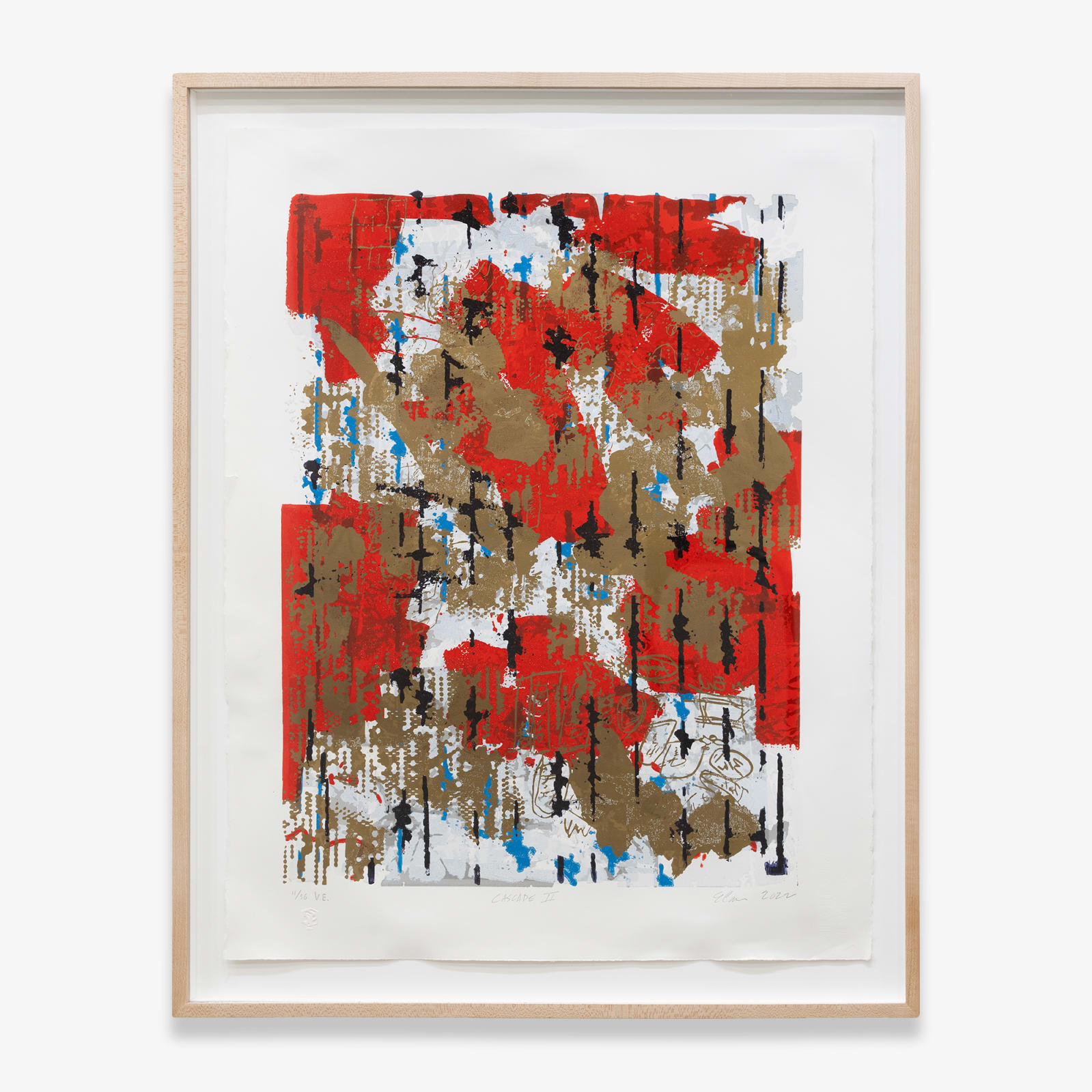 Enise Carr, Cascade II, 2022
