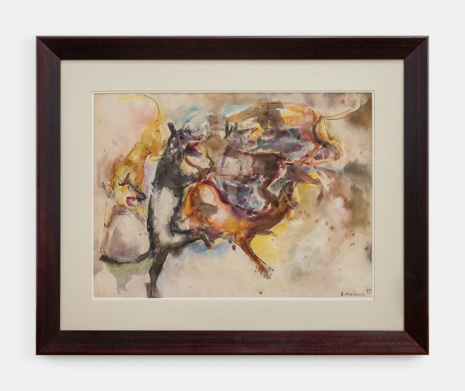 Ephraim Ngatane, Wild Dogs, 1969