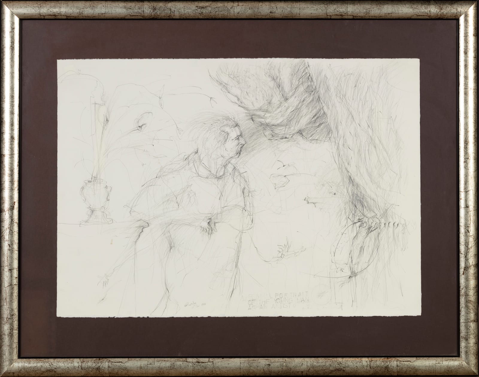 William Kentridge, A Formal Portrait of the Young Man as an Artist, 1980