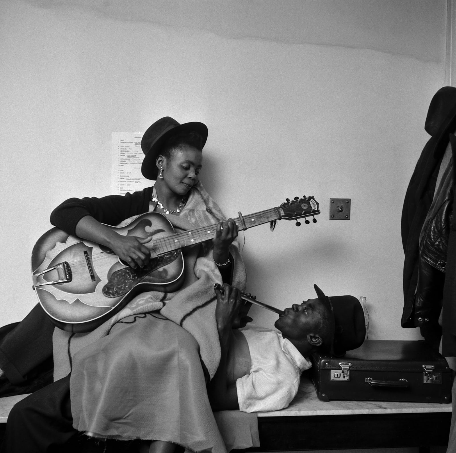 Bob Gosani, Township Jazz (Backstage, Shantytown, Johannesburg City Hall), 1956, printed 2025