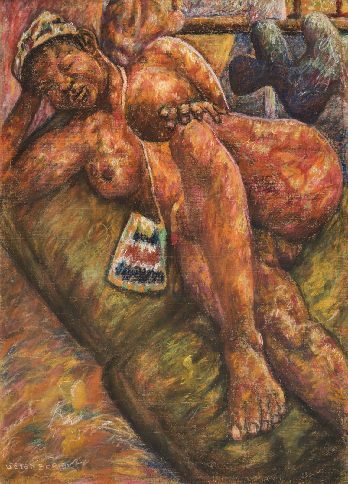 Helen (Mmakgabo Mmapula Mmangankato) Sebidi, Reclining woman