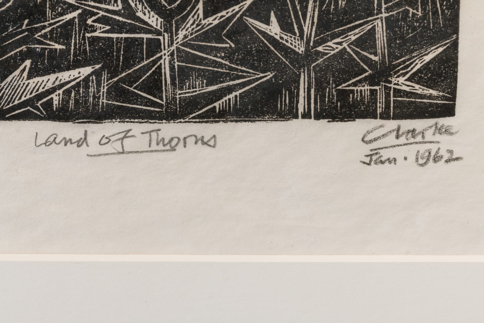 Peter Clarke, Land of Thorns, 1962