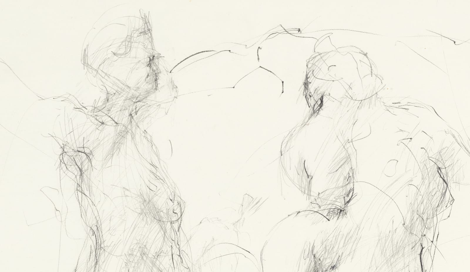 William Kentridge, Untitled (Three figure studies)