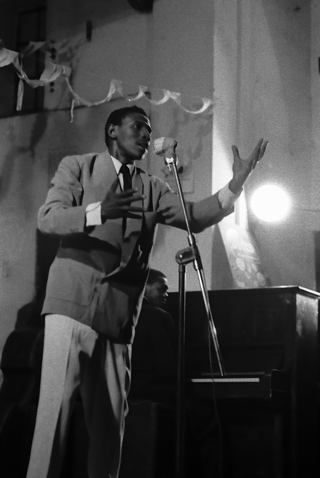 Gopal Naransamy, Nathan Mdledle performing, 1956, printed 2025