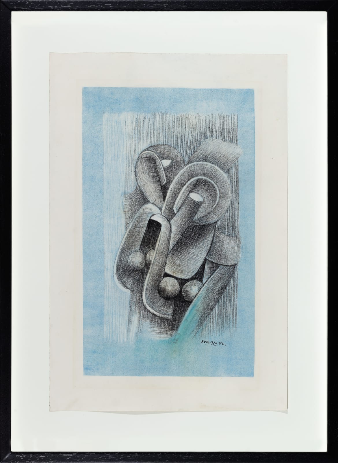 Sydney Kumalo, Untitled (Study for sculpture I), 1982