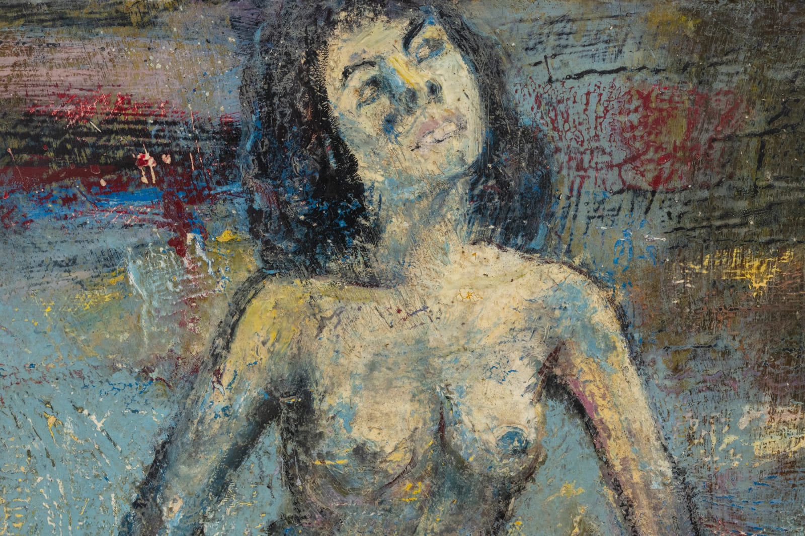 Ephraim Ngatane, Nude Woman, 1969