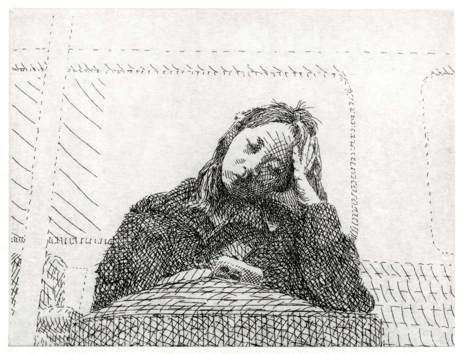 Peter Chater, Untitled (tube train), 2025