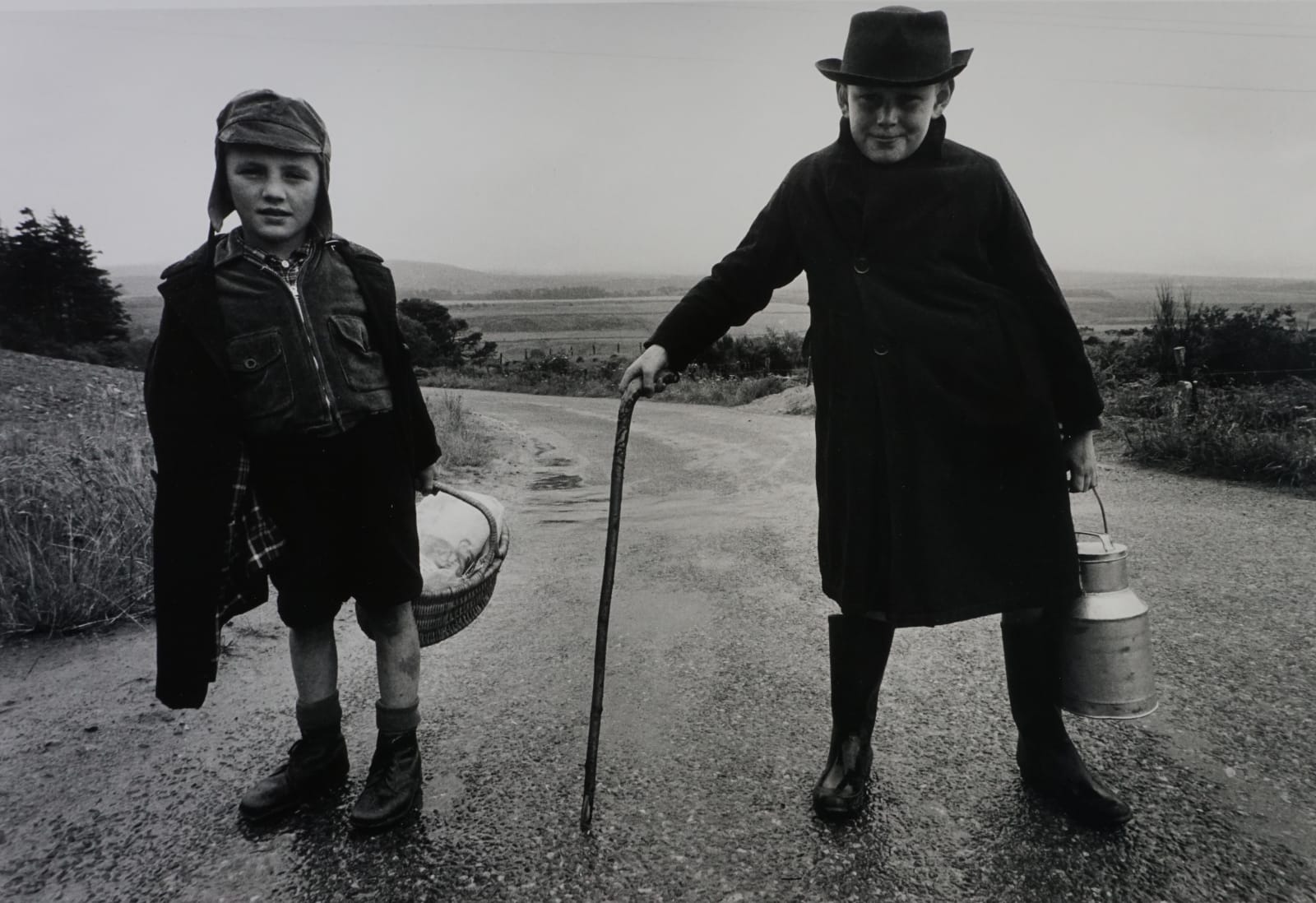 William Klein, Two Boys near Inverness, 1963