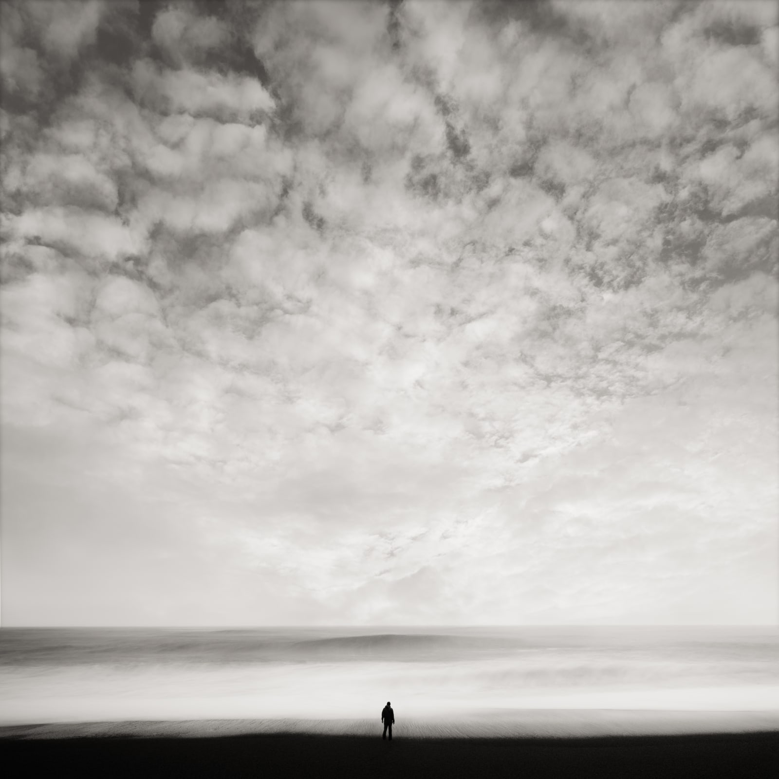 Jeffrey Conley, Figure and Solitary Wave, Iceland, 2018 (Printed 2023)