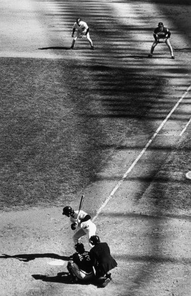Danielle Weil, Taking the Pitch, Cleveland Indians vs. New York Yankees - Yankee Stadium, 1983