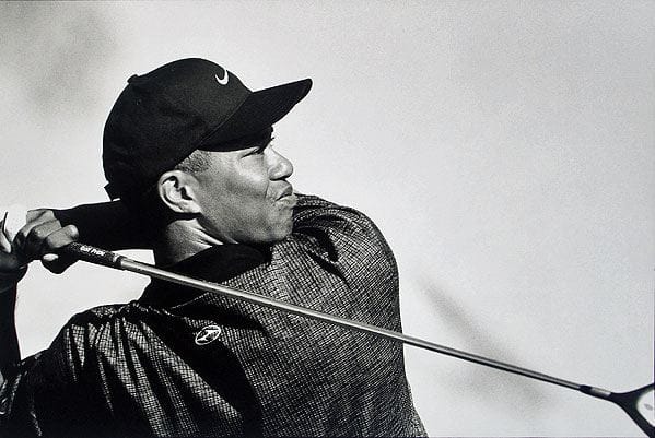 Walter Iooss Jr., Tiger Woods, La Costa, Carlsbad, CA, 2000