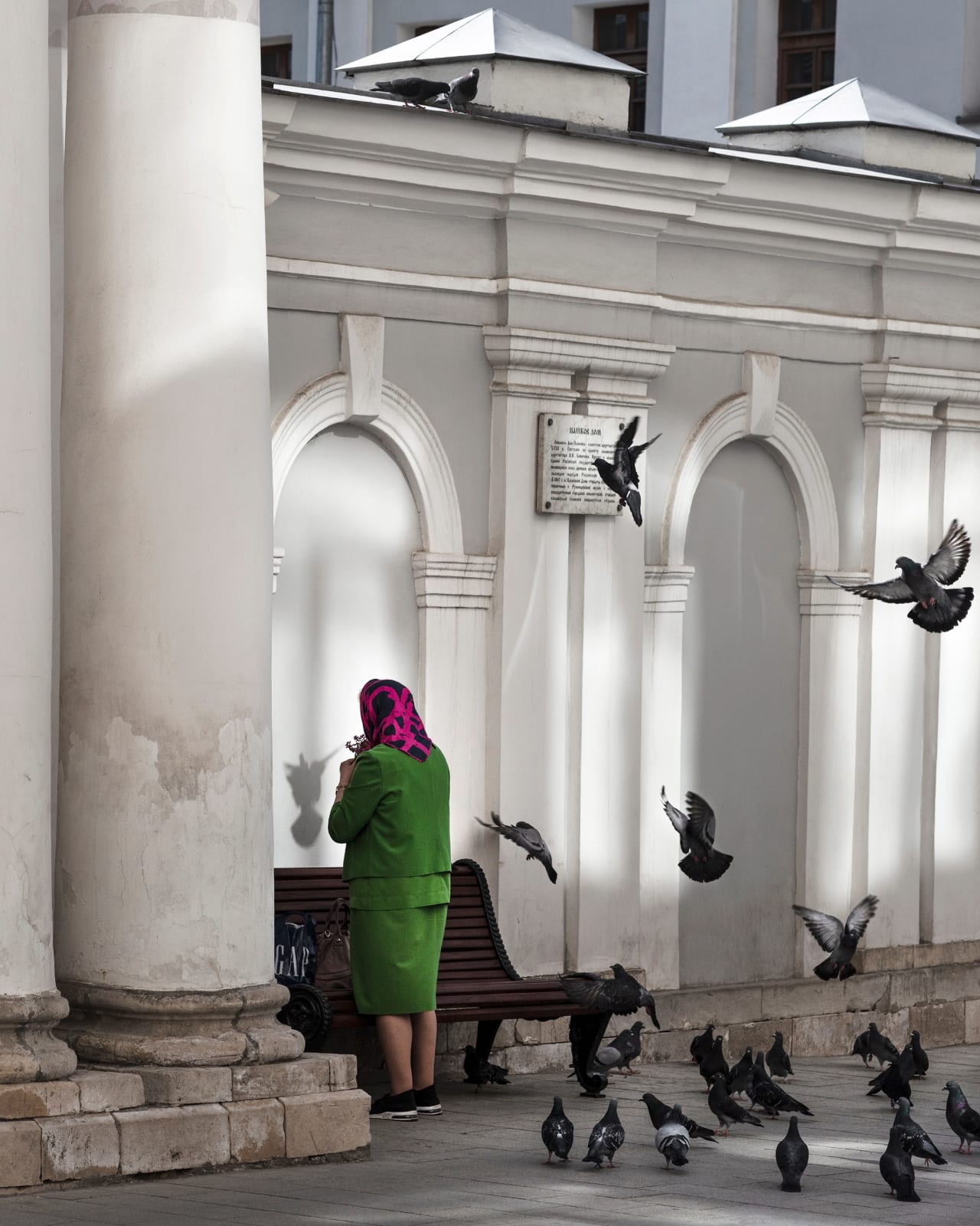 Anastasia Samoylova, Doves, Moscow, 2021