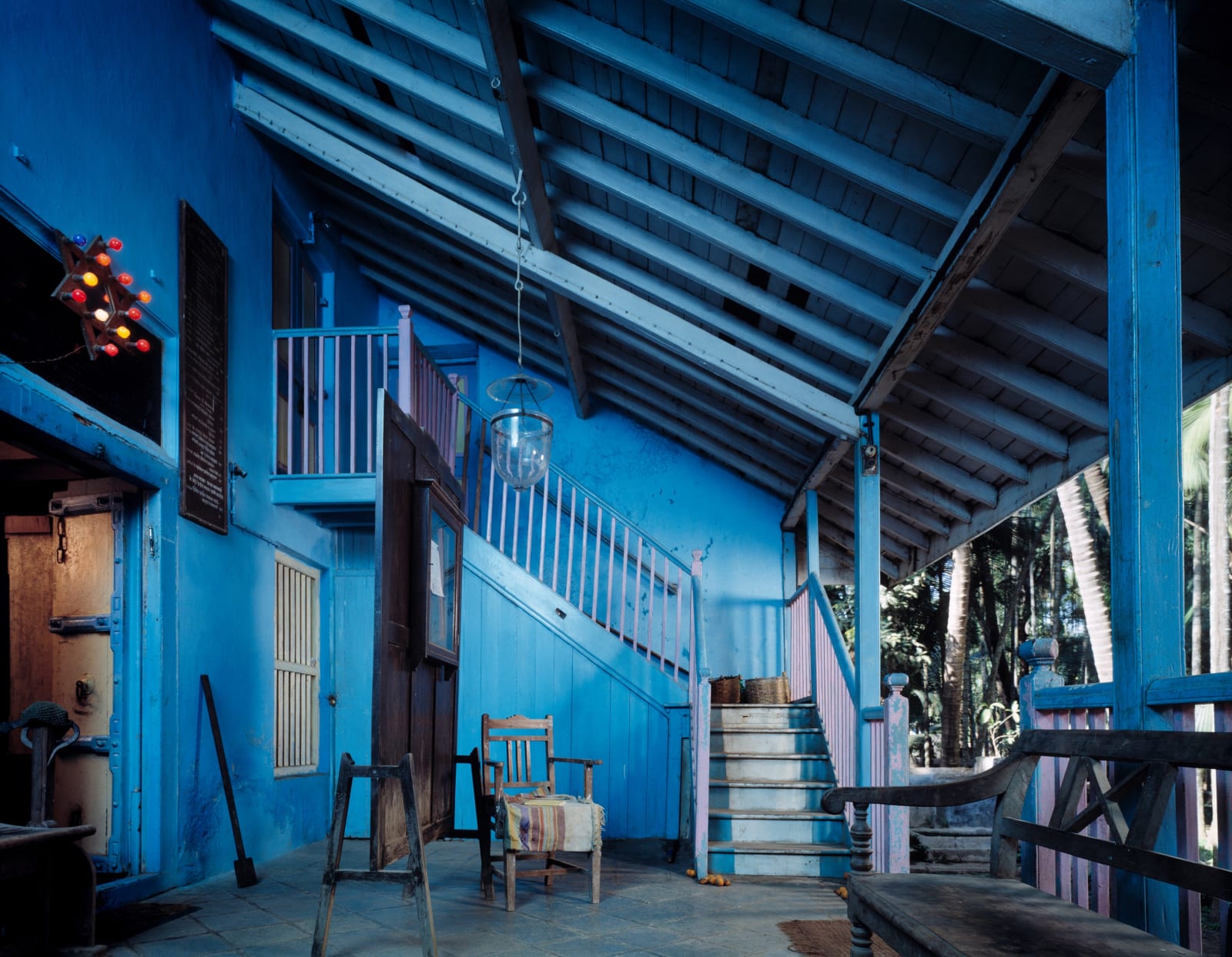 Neil Folberg, Porch, Beit-El Synagogue, Raudenda, India,, 1994