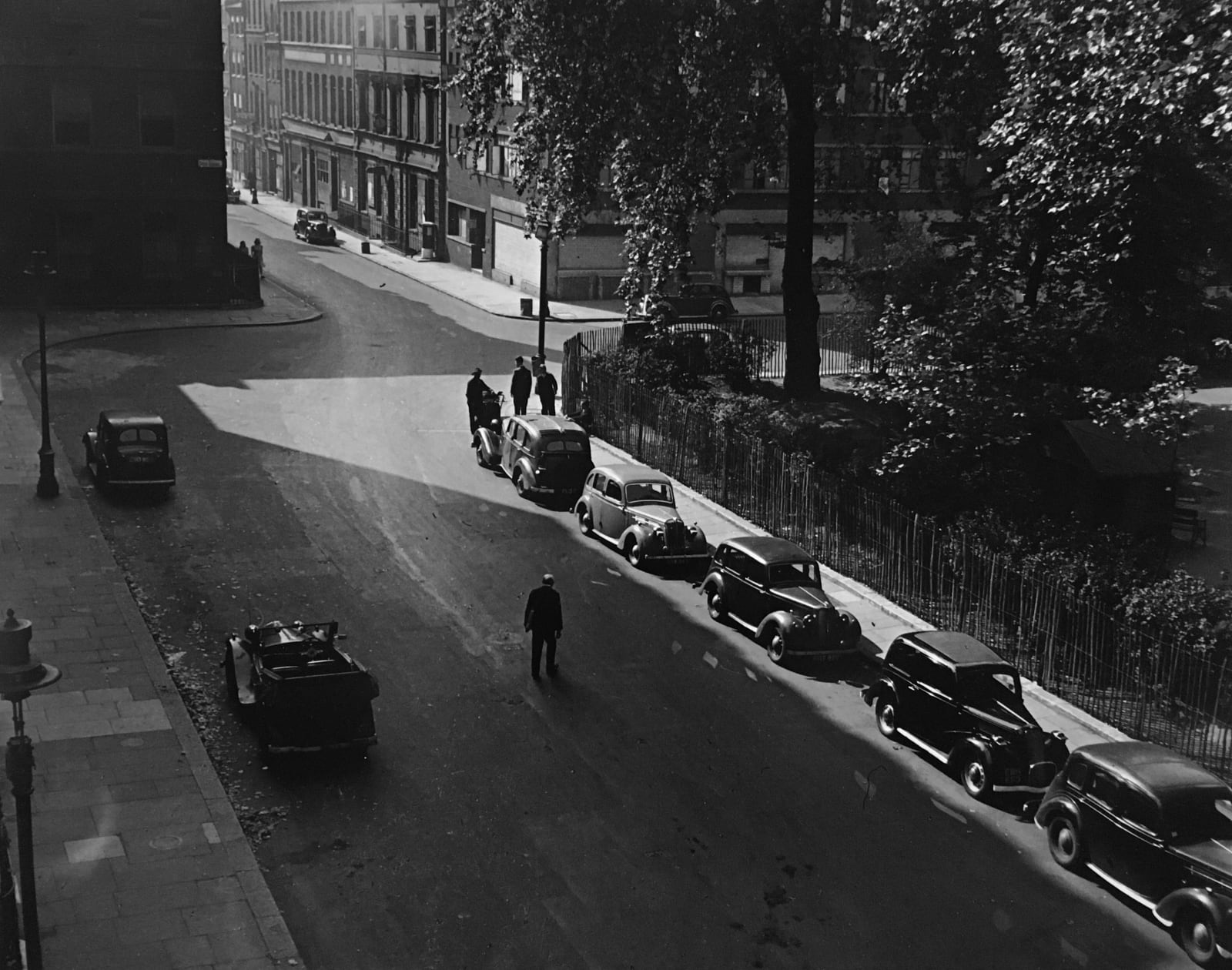 Wolfgang Suschitzky, Soho Square, London (Unique Print), 1944