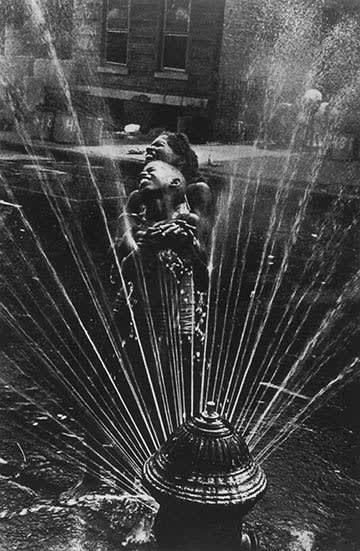 Leonard Freed (United States, b. 1929-2006), Harlem, NYC - Hydrant, 1963