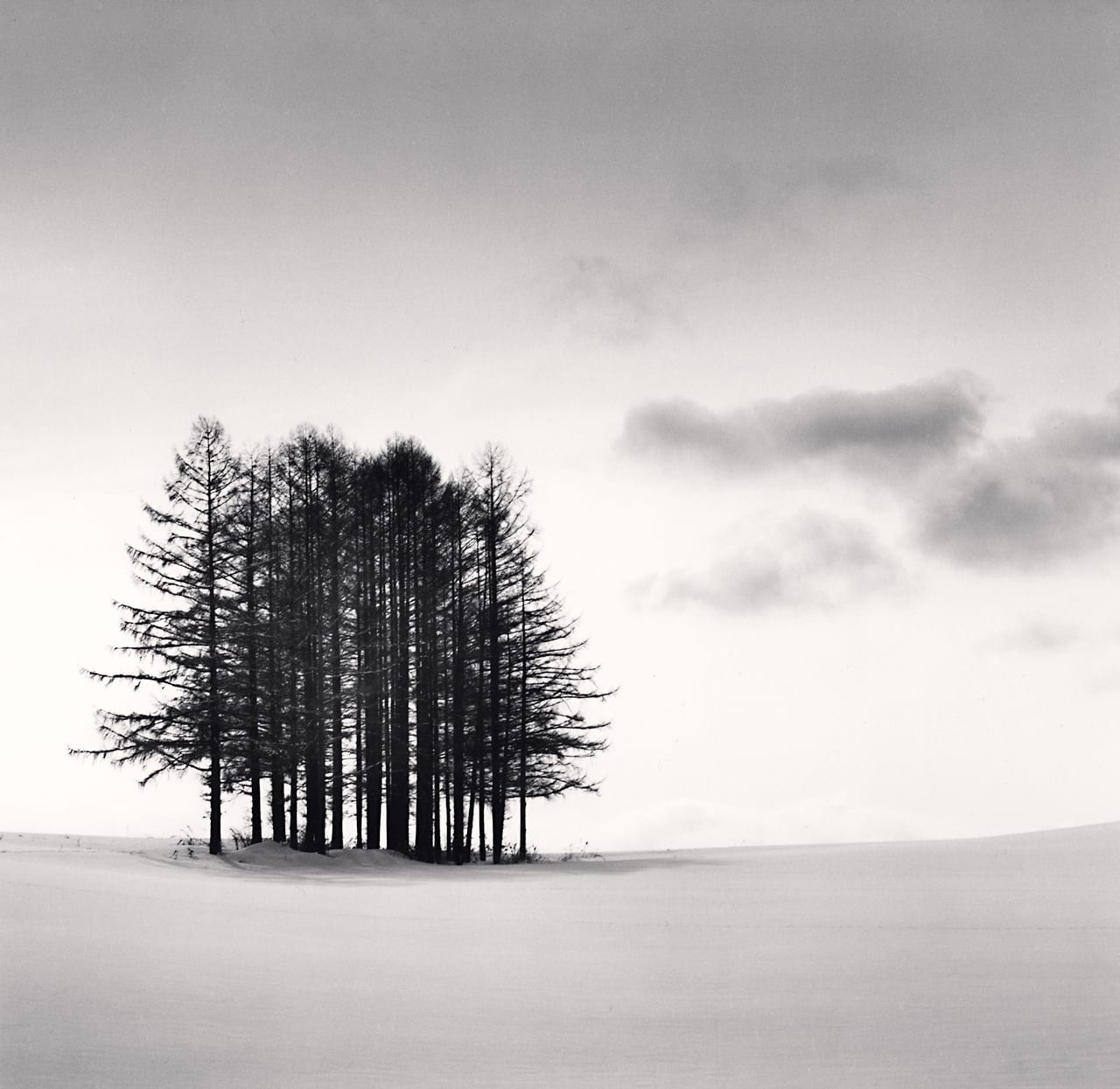 Michael Kenna, Cold Landscape, Study 2, Sanai, Hokkaido, Japan